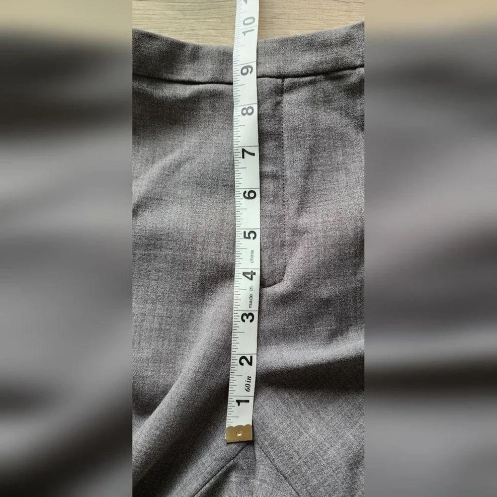 Vintage Y2K Gap Wool Blend‎ Gray Trousers Women's Size 4A